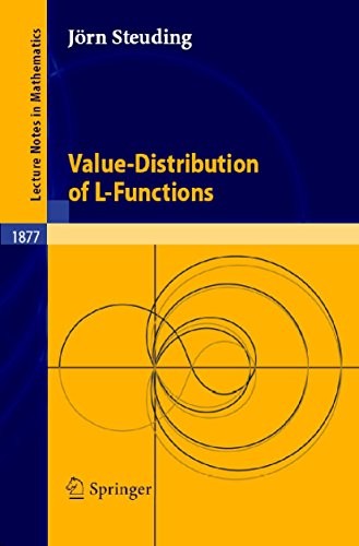 Cover for Value-Distribution of L-Functions (Lecture Notes in Mathematics Book 1877)