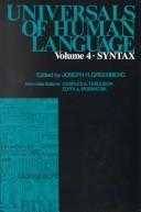 Cover for Syntax
