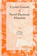 Cover for Crystal growth of novel electronic materials