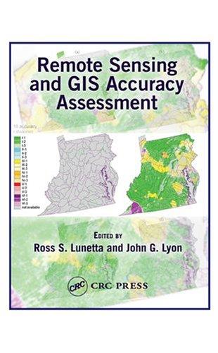 Cover for Remote Sensing and GIS Accuracy Assessment (Mapping Science)