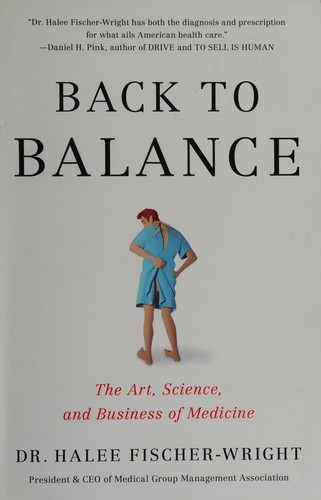 Cover for Back to balance