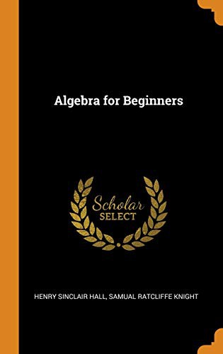 Cover for Algebra for Beginners