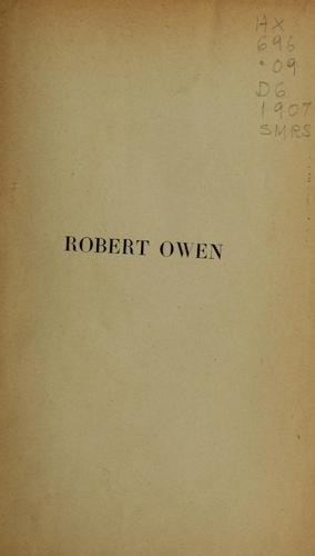 Cover for Robert Owen, 1771-1858