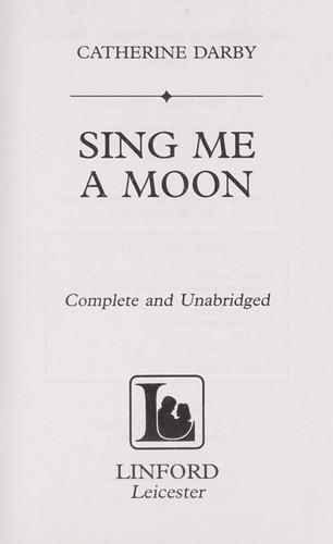 Cover for Sing Me a Moon