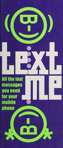 Cover for Text me