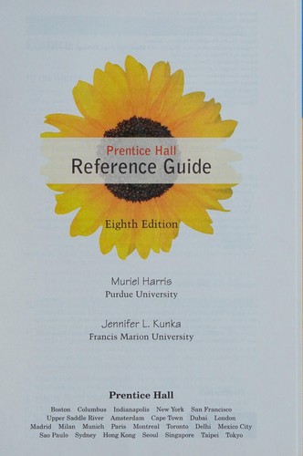 Cover for Prentice Hall reference guide
