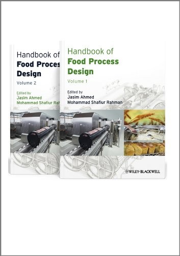 Cover for Handbook of food process design