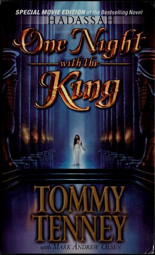 Cover for One night with the King
