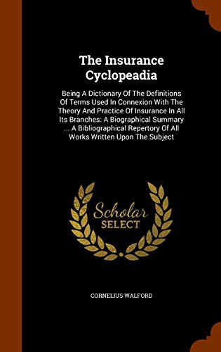 Cover for The Insurance Cyclopeadia