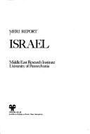 Cover for Israel