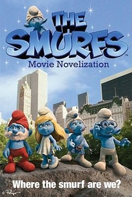 Cover for The Smurfs Movie Novelization