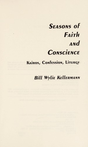Cover for Seasons of faith and conscience