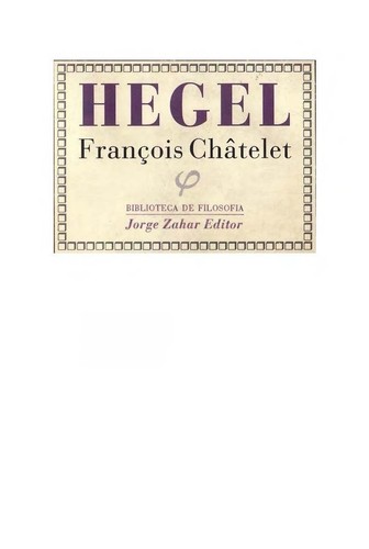 Cover for Hegel