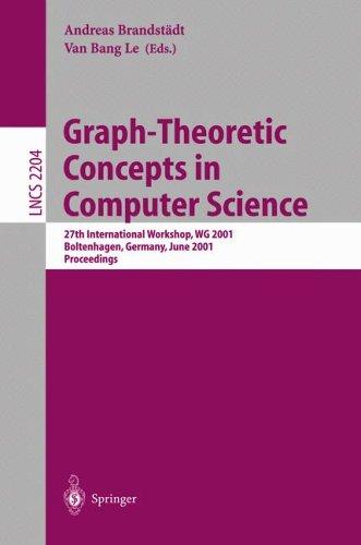 Cover for Graph-Theoretic Concepts in Computer Science