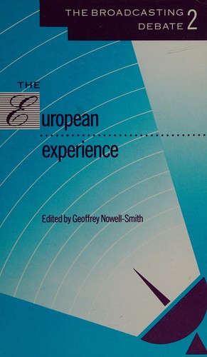 Cover for The European experience