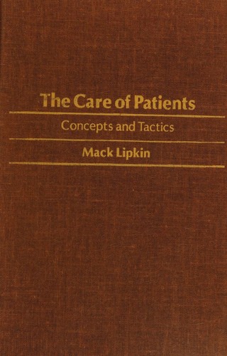 Cover for The care of patients