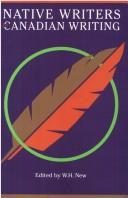 Cover for Native writers and Canadian writing