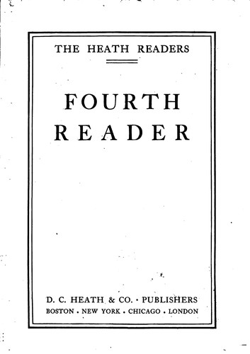 Cover for The Heath Readers: Fourth Reader