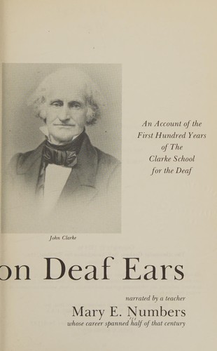 Cover for My words fell on deaf ears