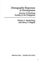 Cover for Demographic responses to development
