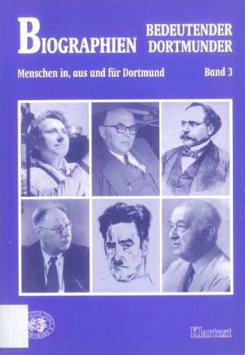 Cover for Biographien bedeutender Dortmunder