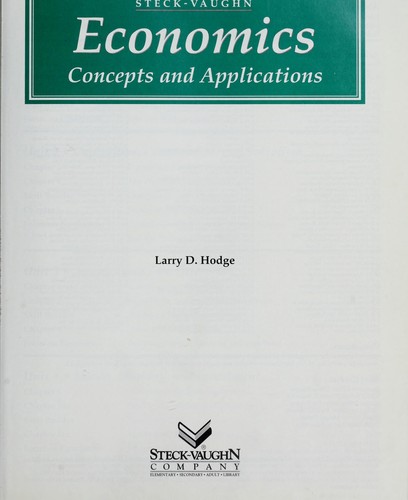 Cover for Economics