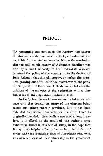 Cover for A history of political parties in the United States