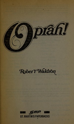 Cover for Oprah!