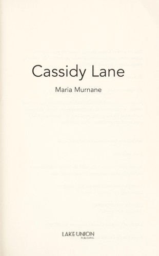 Cover for Cassidy Lane