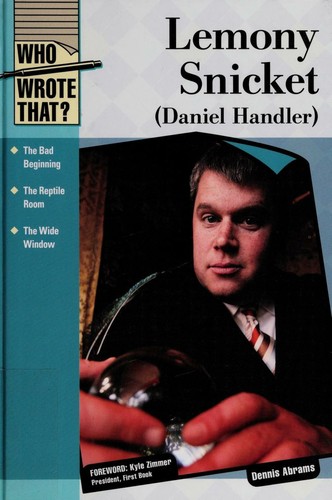 Cover for Lemony Snicket (Daniel Handler)