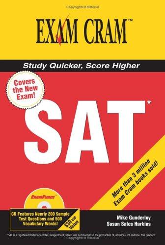 Cover for The New SAT Exam Cram 2 with Cd-Rom (Exam Cram)