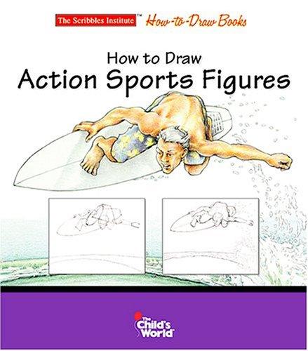 Cover for How to Draw Action Sports Figures (The Scribbles Institute)