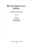 Cover for British Quaternary studies