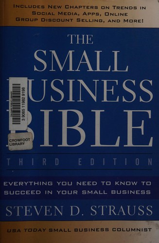 Cover for The small business bible