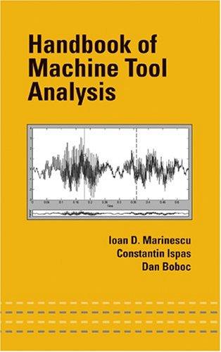Cover for Handbook of Machine Tool Analysis (Mechanical Engineering, 144)