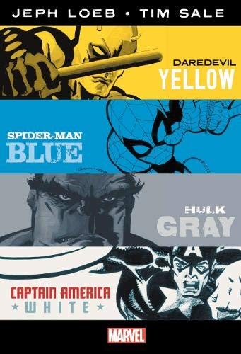 Cover for Jeph Loeb and Tim Sale - Yellow, Blue, Gray and White Omnibus