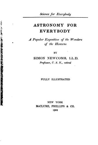 Cover for Astronomy for Everybody