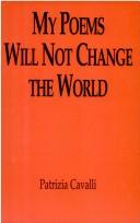 Cover for My poems will not change the world