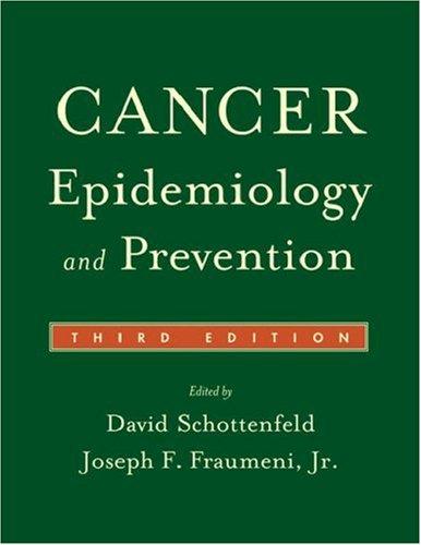 Cover for Cancer epidemiology and prevention