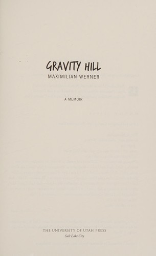 Cover for Gravity Hill