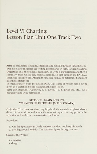 Cover for Learn to think and write