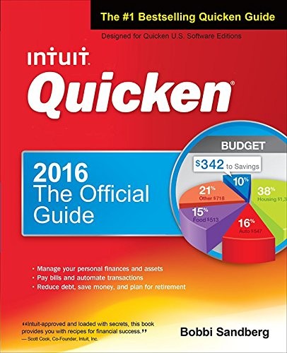 Cover for Quicken 2016 The Official Guide