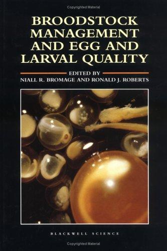 Cover for Broodstock management and egg and larval quality