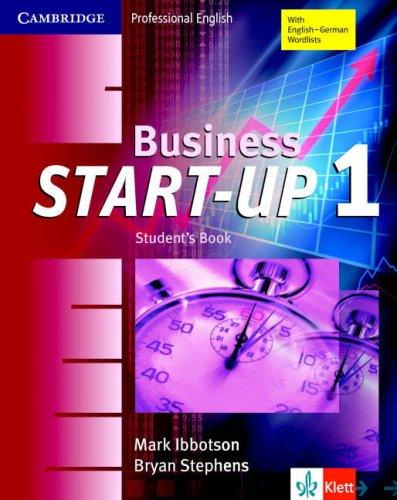 Cover for Business Start-Up 1 Student's Book Klett Edition