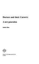 Cover for Doctors and Their Careers