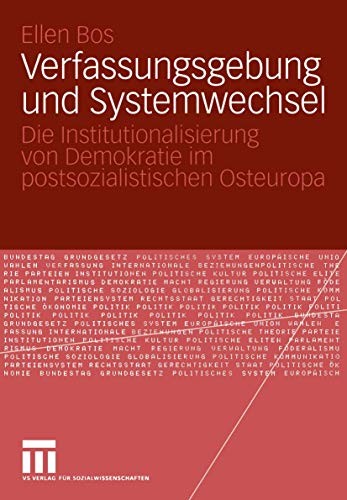 Cover for Verfassungsgebung Und Systemwechsel