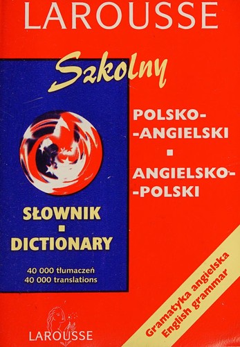 Cover for Słownik szkolny niemiecko-polski, polsko-niemiecki