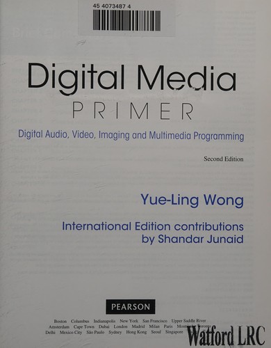 Cover for Digital Media Primer
