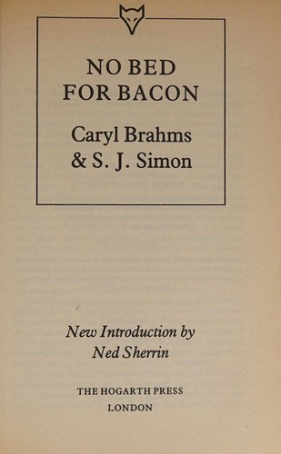 Cover for No bed for Bacon