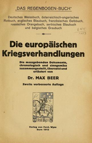 Cover for "Das Regenbogen-buch"
